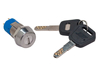 S2931 19mm外徑UL認證電源鎖開關含雙邊銑齒卡巴銅鑰匙