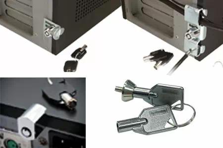 7pin圓管鑰匙型電腦機箱鎖
