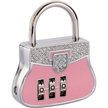 shining padlock 密碼造型字輪掛鎖